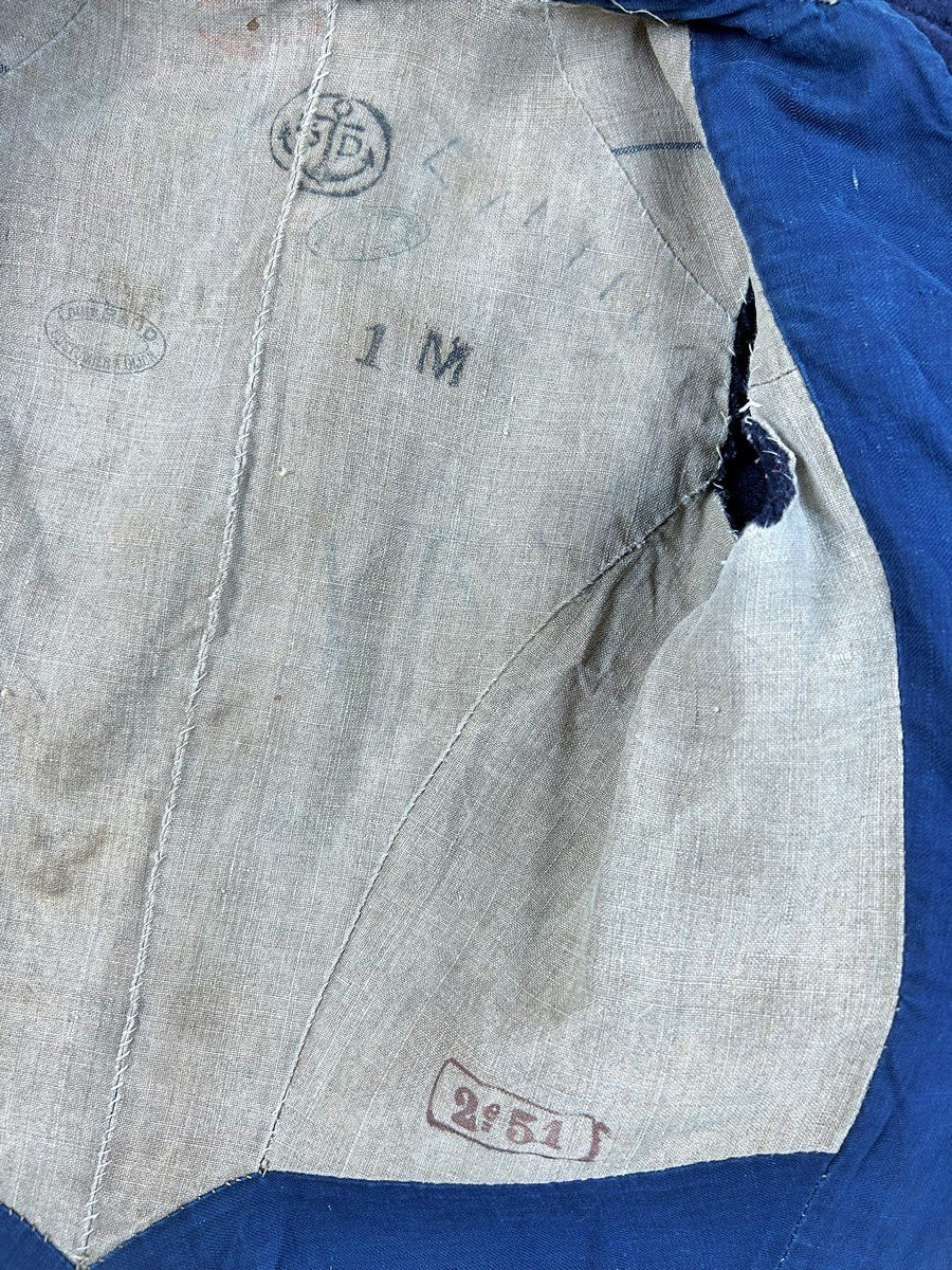 A Marine Corps Trooper's Coat, Model 1851, In Navy Wool Cloth-photo-3