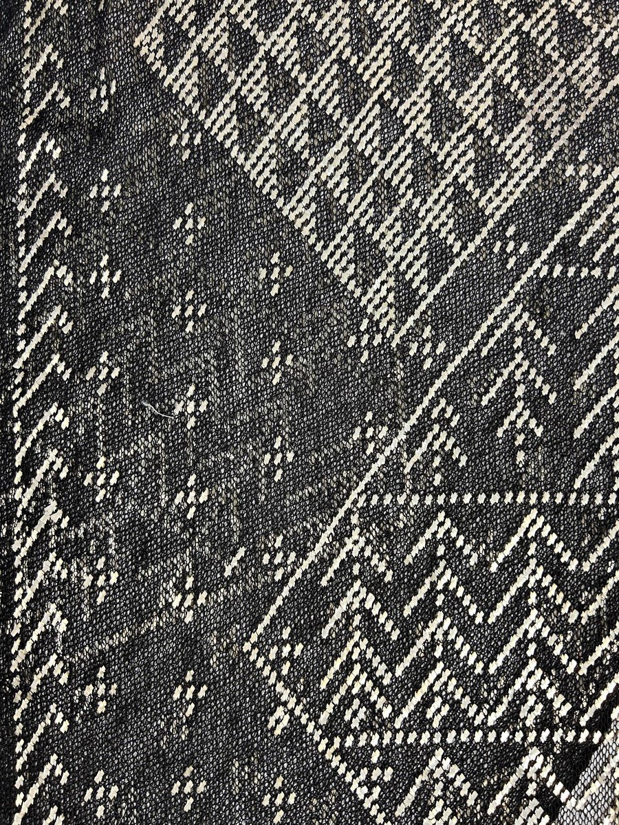 Etole dit Assuit en voile de coton et lames de métal argenté - Egypte Circa 1930-1940-photo-6