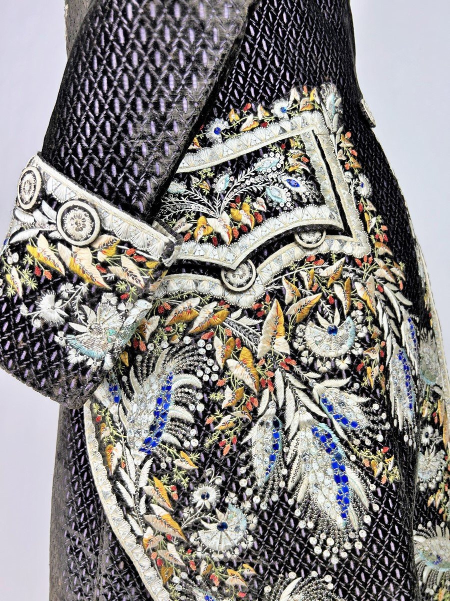 Court Coat And Breeches Of The Marquis d'Aligre – First Empire Or Restoration Period, Circa 1810-photo-2