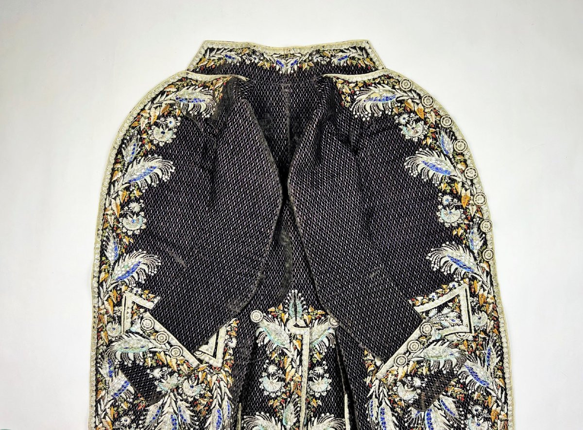 Court Coat And Breeches Of The Marquis d'Aligre – First Empire Or Restoration Period, Circa 1810-photo-1