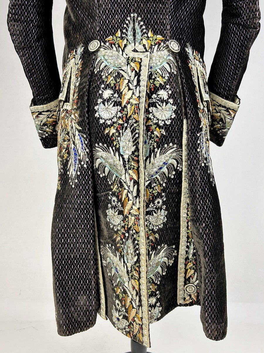 Court Coat And Breeches Of The Marquis d'Aligre – First Empire Or Restoration Period, Circa 1810-photo-8