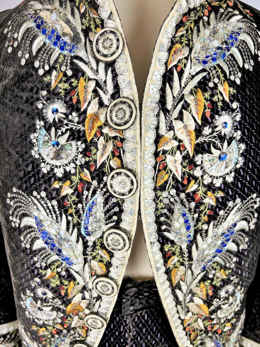 Court Coat And Breeches Of The Marquis d'Aligre – First Empire Or Restoration Period, Circa 1810