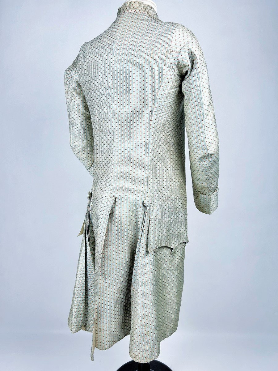 Gentleman's Suit In Silk Droguet - France Circa 1780-photo-4