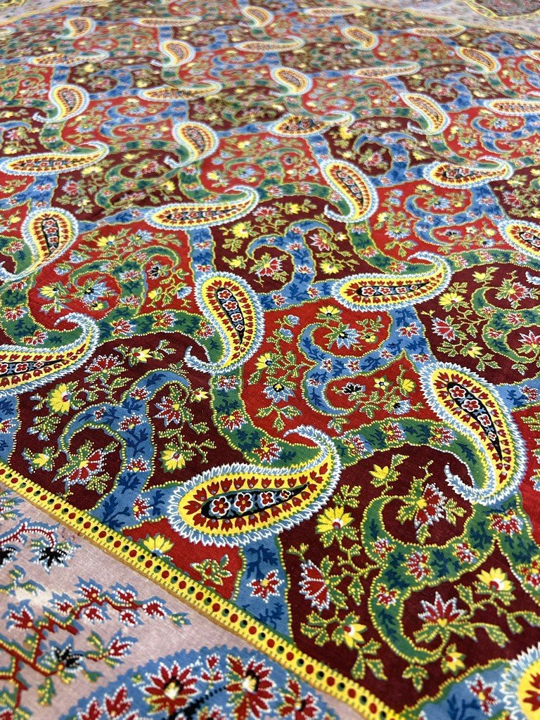 Printed Shawl/fichu (poster) - Alsace For Provence, Circa 1860-photo-3