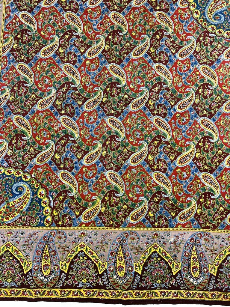 Printed Shawl/fichu (poster) - Alsace For Provence, Circa 1860-photo-6