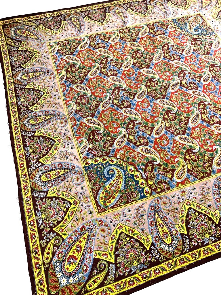 Printed Shawl/fichu (poster) - Alsace For Provence, Circa 1860