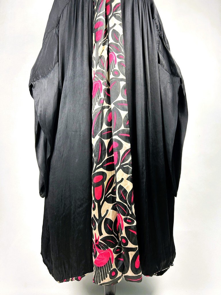 A Kimono Cape For Evening Wear By Paul Poiret After Raoul Dufy - Paris Circa 1915-1920-photo-2