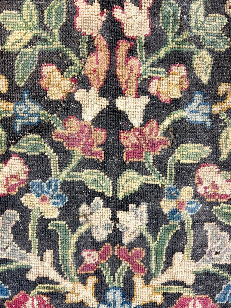 Garnitures de Fauteuil Louis XIV en tapisserie aux points - France deuxième moitié XVIIe siècle-photo-6