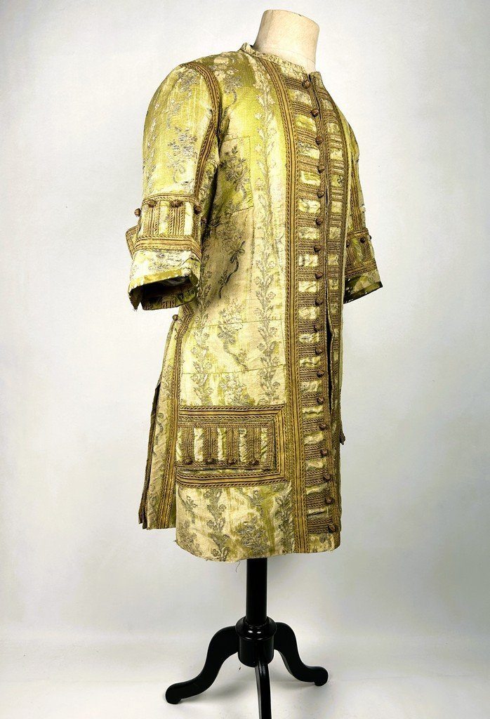 Court Dress In Gold And Silver Brocade - Louis XIV Period - Second Half Of The 17th Century-photo-2