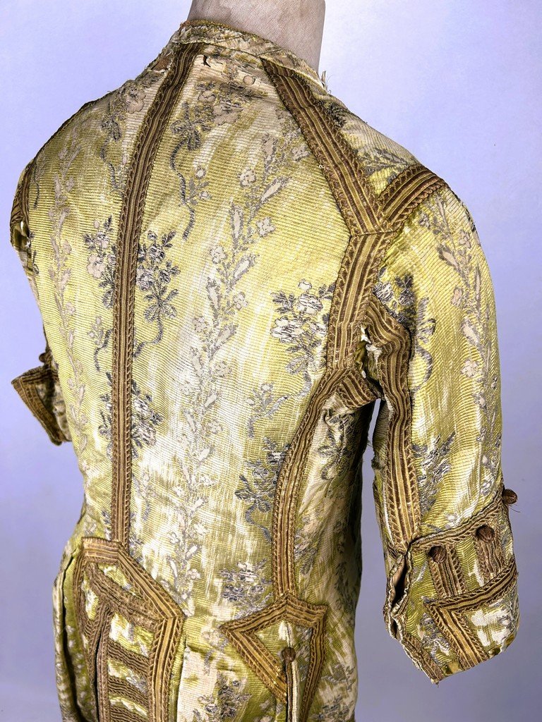 Court Dress In Gold And Silver Brocade - Louis XIV Period - Second Half Of The 17th Century-photo-4