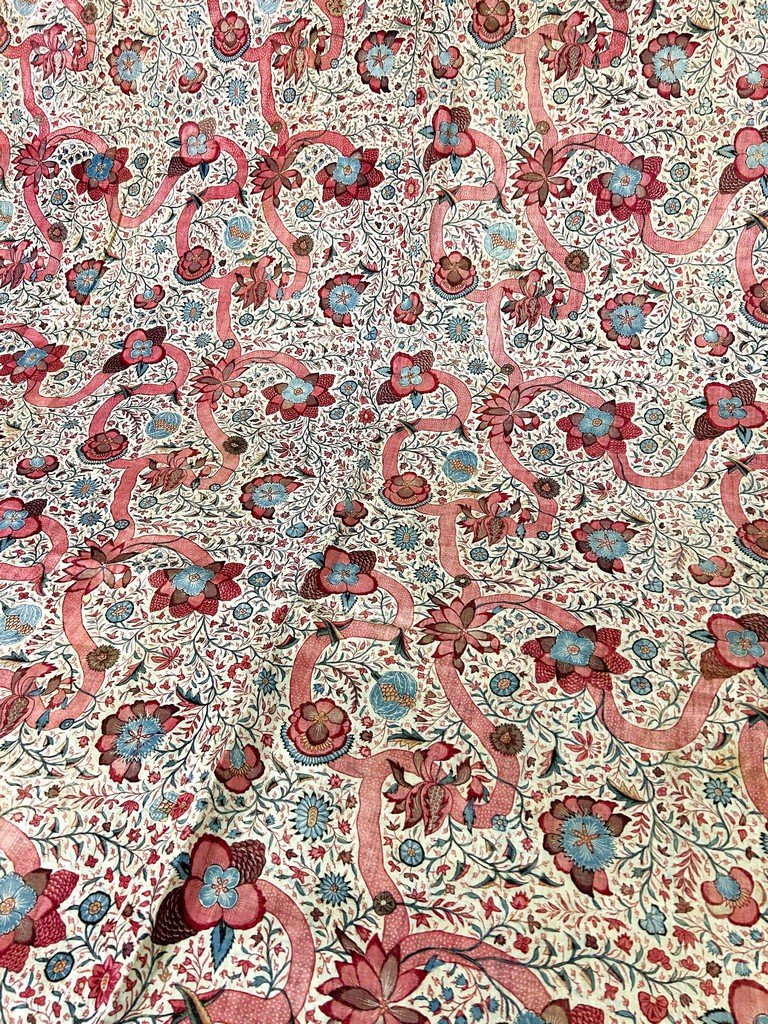 A Palampore Indian Chintz Hanging - Coromandel Coast For The East India Company, Circa 1750-photo-2