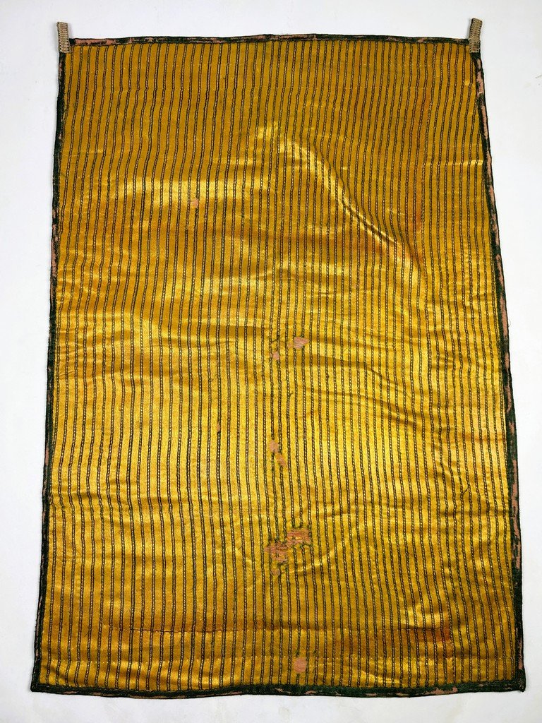 Tenture Moghole à l'arbre de vie - Indes Gujarat début XXe siècle-photo-5