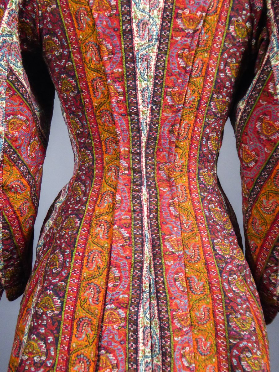 Bayadère Cashmere Coat - Ottoman Empire Circa 1900-photo-3