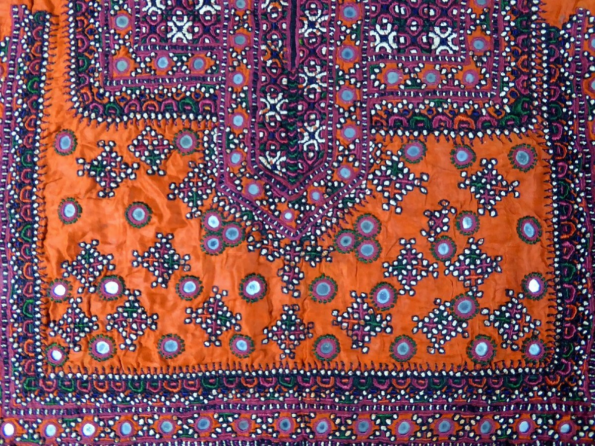 Flat Kutch Blouse - Sindh Or Gujarat - India Early 20th Century-photo-4