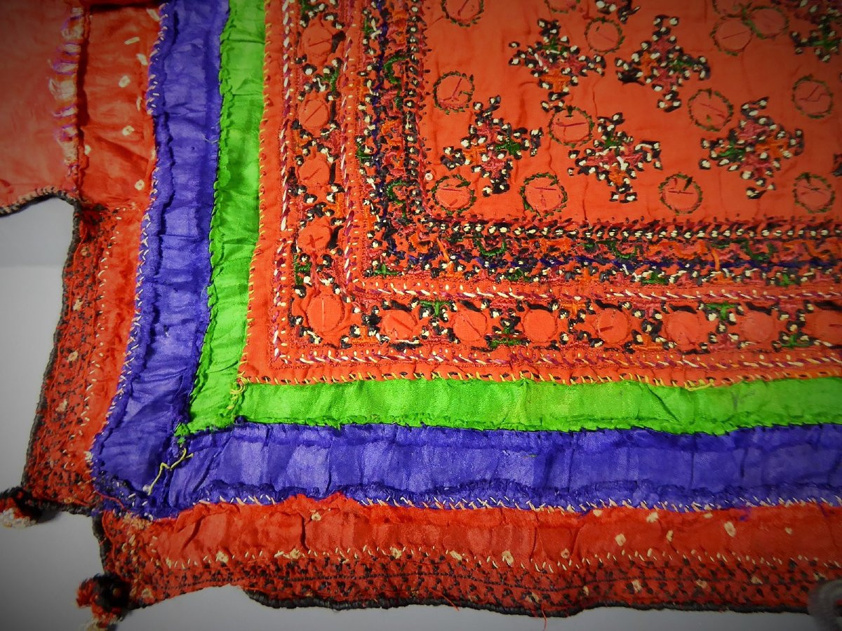 Flat Kutch Blouse - Sindh Or Gujarat - India Early 20th Century-photo-7