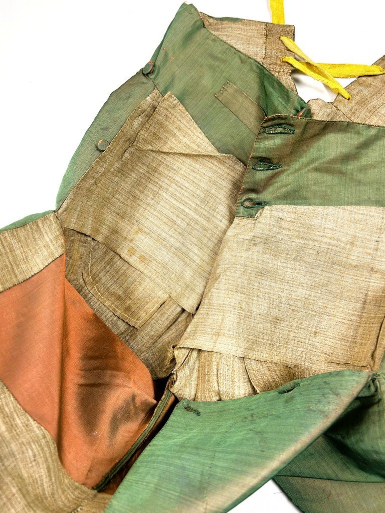 A Gentleman's Breeches In Changeable Silk - Provence Louis XVI Period Circa 1780-photo-8