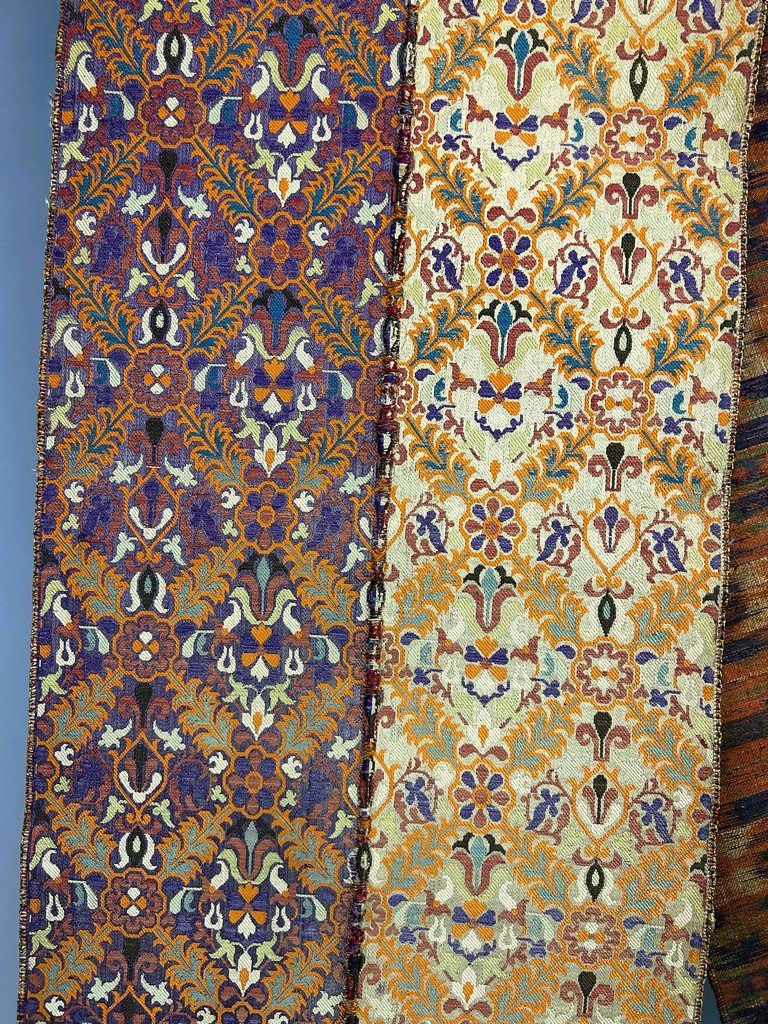 Rare Fez Belt Complete With Four Ikat Patterns - 19th Century Morocco-photo-1