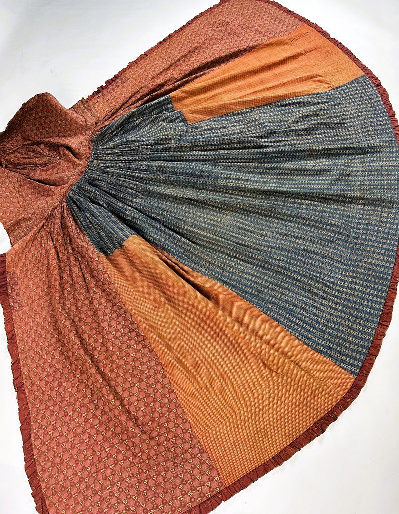 Hooded Cape In Indian Style Or Polish-style Wrap - Provence, Circa 1800–1820-photo-4