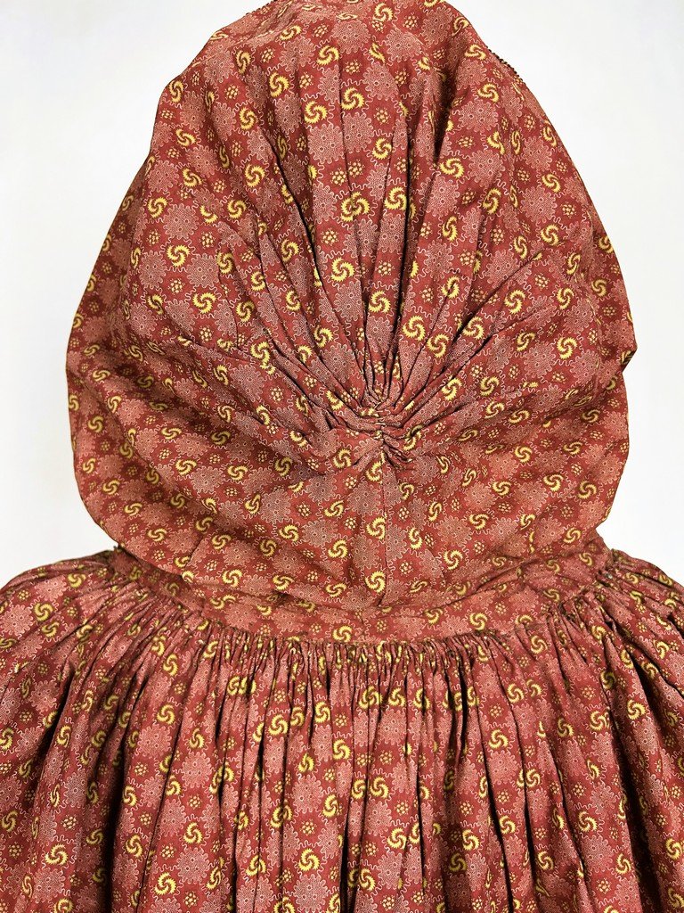 Hooded Cape In Indian Style Or Polish-style Wrap - Provence, Circa 1800–1820-photo-7