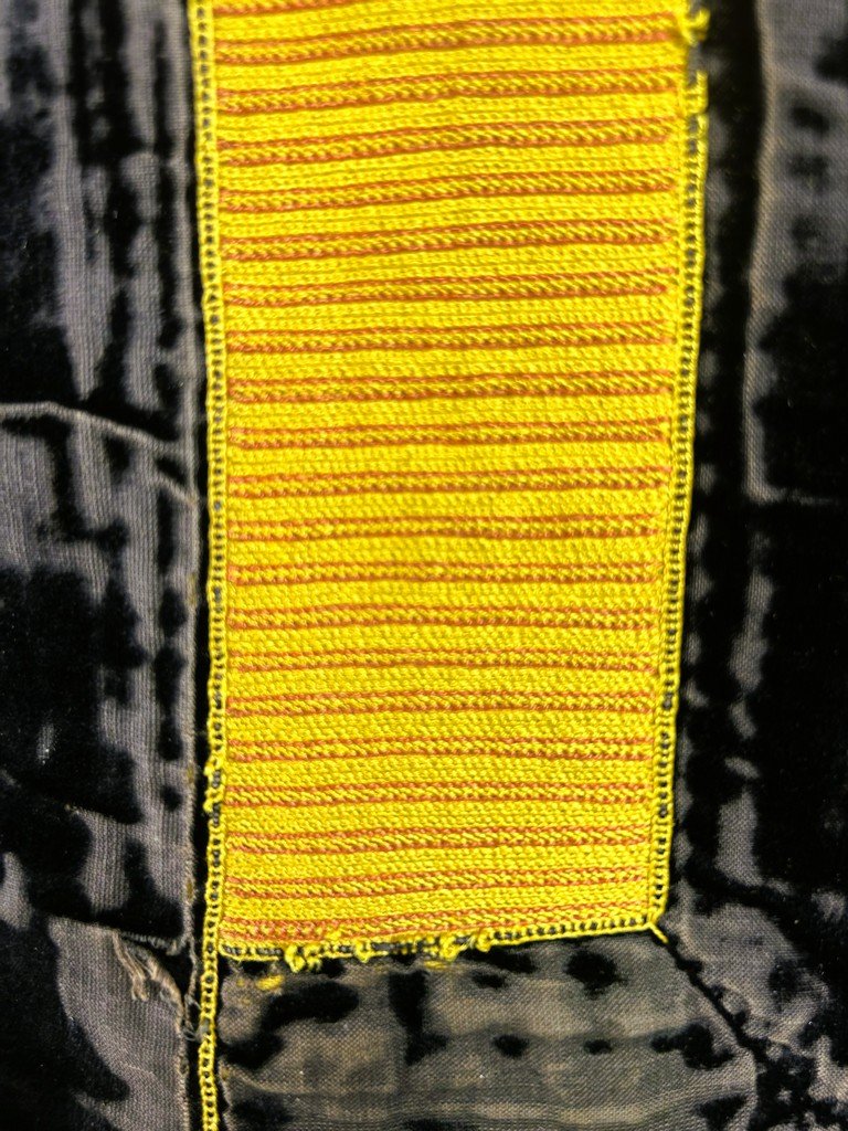 Gilet breton Glazig en drap de laine indigo brodé - Région de Quimper Circa 1880-1900-photo-8