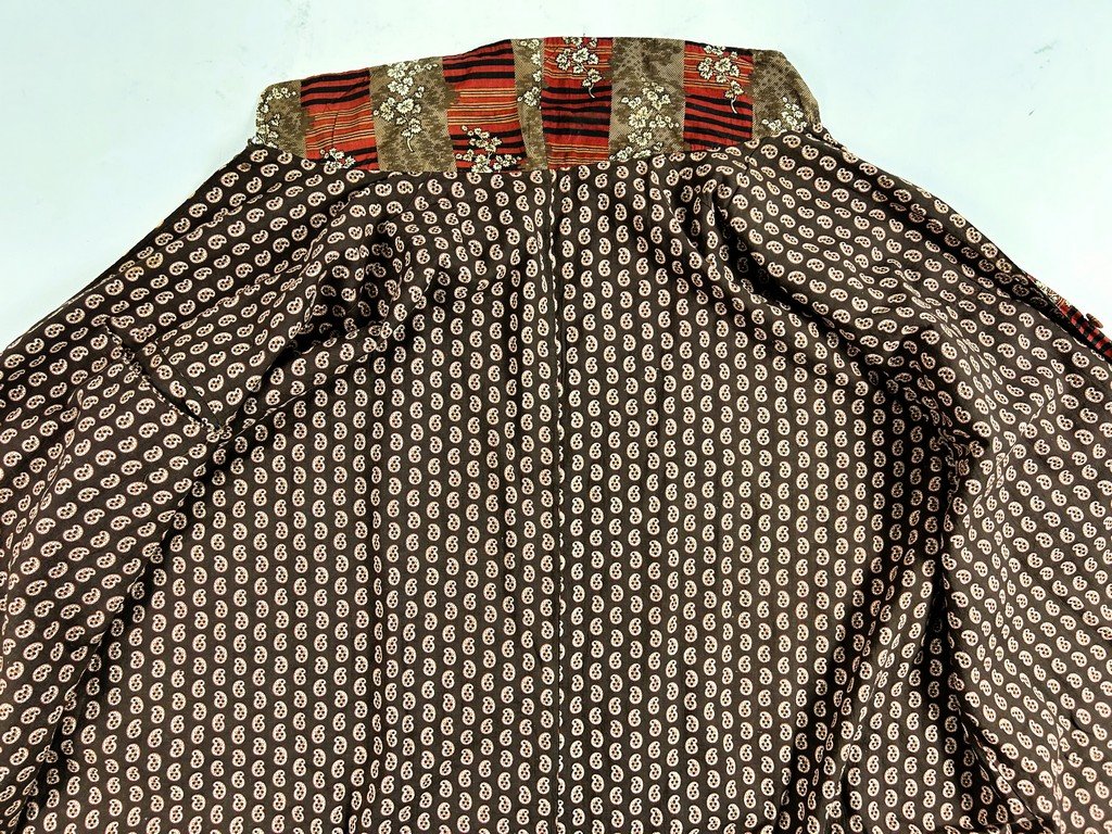 Un Banyan ou robe de chambre en indienne française Circa 1850-photo-7