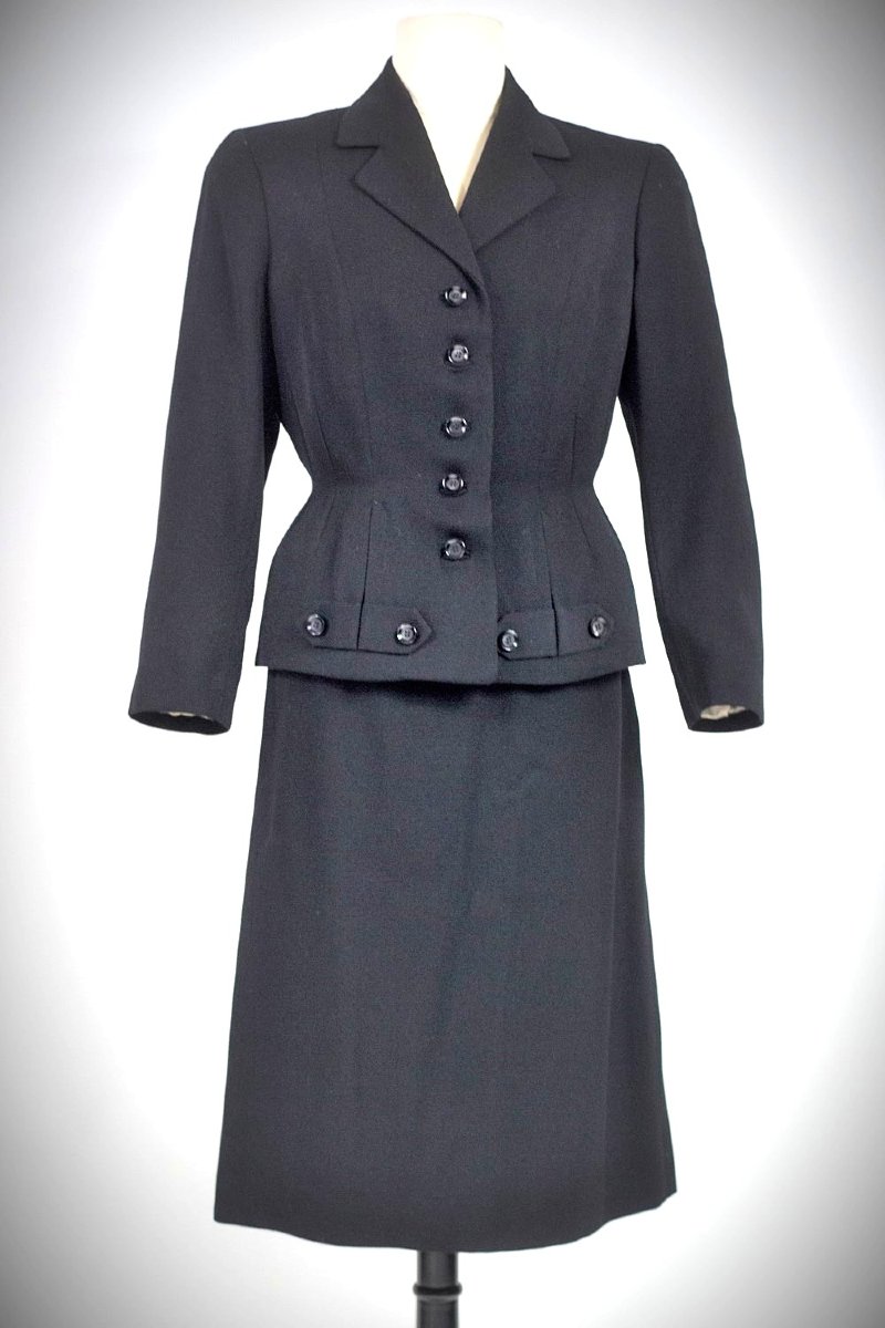 Bar Franck & Fils Suit In The Style Of Christian Dior - Paris, Circa 1945–1950-photo-2