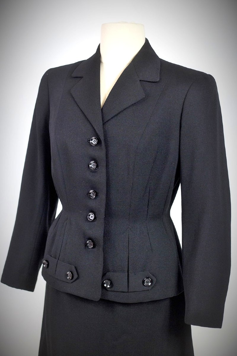 Bar Franck & Fils Suit In The Style Of Christian Dior - Paris, Circa 1945–1950-photo-4