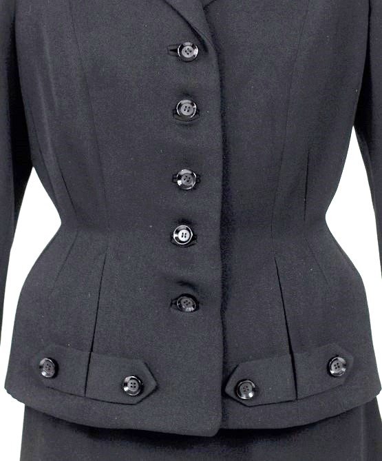Bar Franck & Fils Suit In The Style Of Christian Dior - Paris, Circa 1945–1950-photo-8
