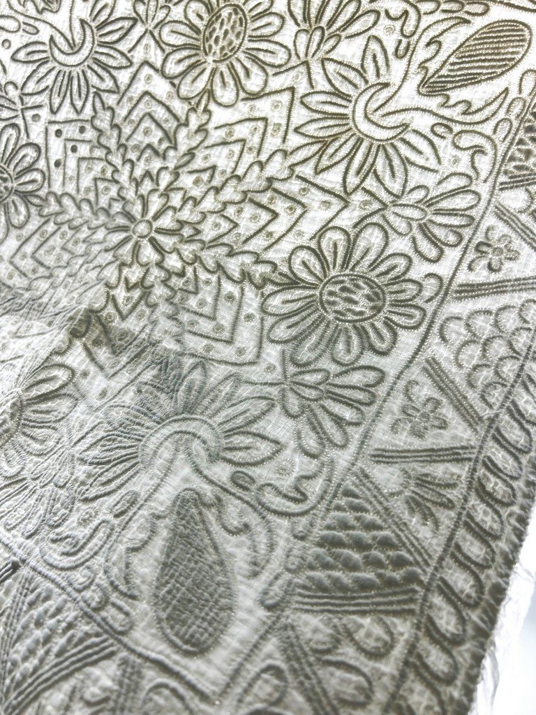 Marseille-style Quilt - Petassoun With Ruffles - Provence, Late 18th Century-photo-8