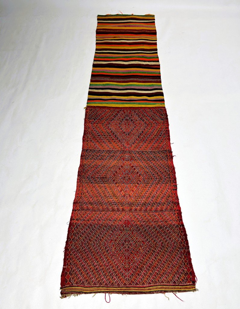  Yastik, une grande housse de coussin - Maroc Circa 1920 -1950-photo-2