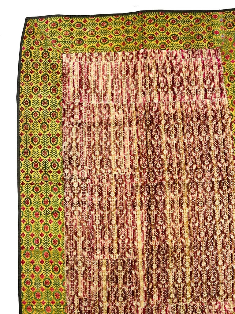 Embellished Velvet Bohça—persia Or The Ottoman Empire, 19th Century-photo-1