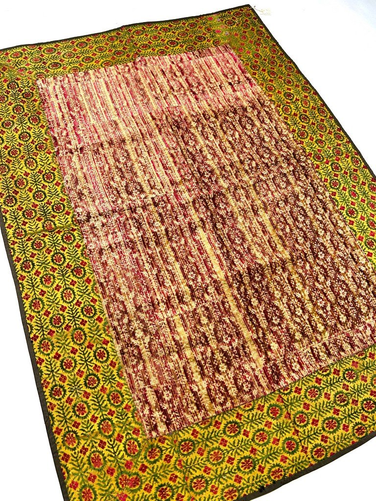 Embellished Velvet Bohça—persia Or The Ottoman Empire, 19th Century-photo-3