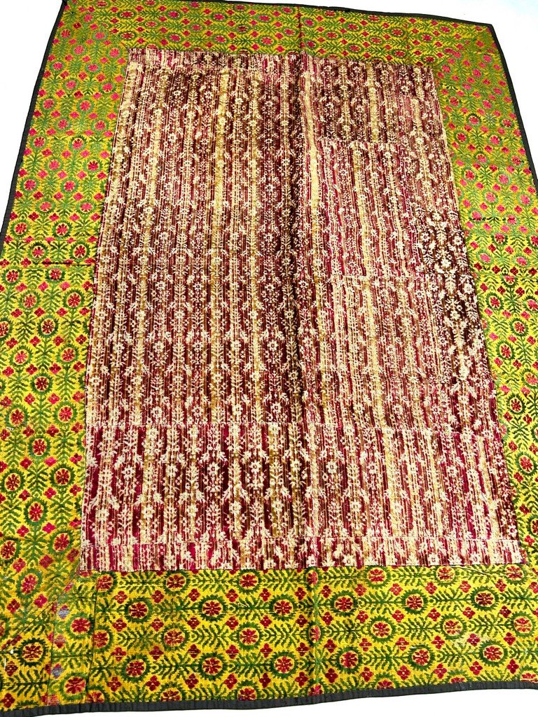 Embellished Velvet Bohça—persia Or The Ottoman Empire, 19th Century-photo-5