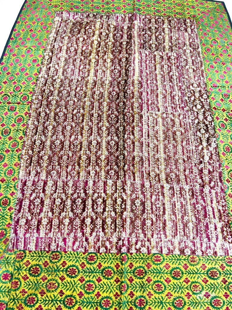 Embellished Velvet Bohça—persia Or The Ottoman Empire, 19th Century-photo-6