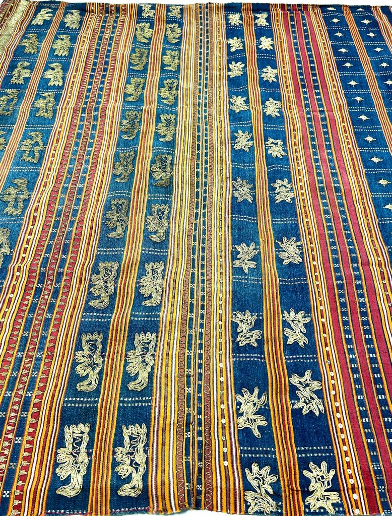 Lampong Skirt Made Of Cotton Embroidered With Gold Thread—sumatra, Indonesia, Late 19th Century