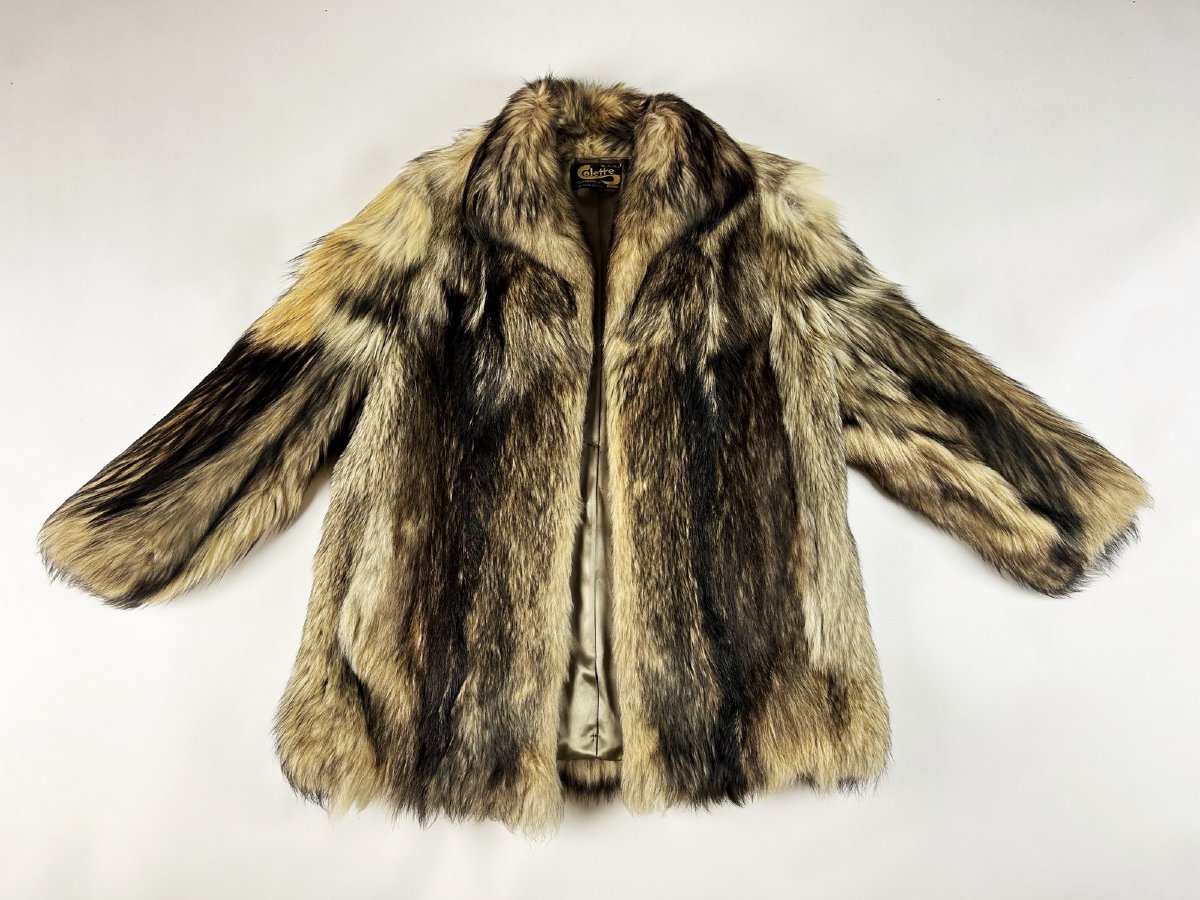 Un manteau en loup- Années 70-80-photo-3