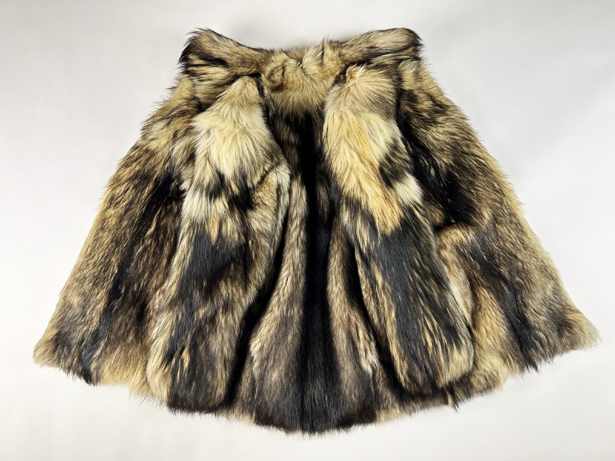 Un manteau en loup- Années 70-80-photo-4
