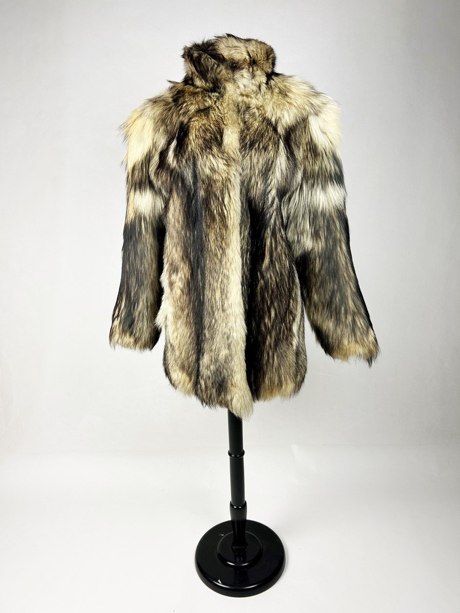 Un manteau en loup- Années 70-80-photo-5