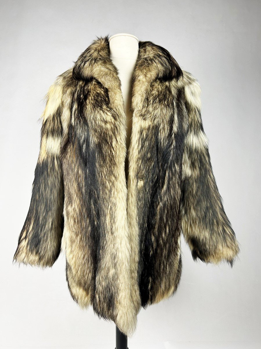 Un manteau en loup- Années 70-80