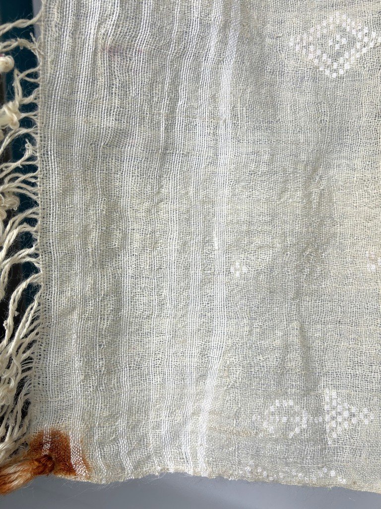 A Mouchtiya, A Berber Headscarf Dyed With Henna—tunisia, 20th Century-photo-4