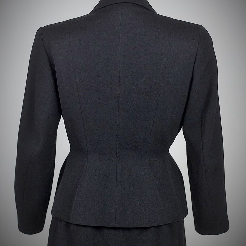 Skirt And Jacket Suit Bar Franck & Fils- Paris Circa 1945/1950-photo-4