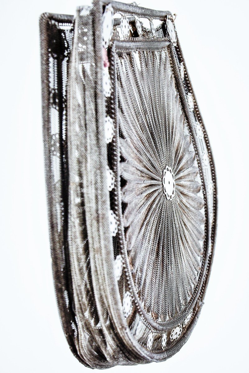 Steel Mesh Reticle - France First Empire Circa 1800-1810-photo-2