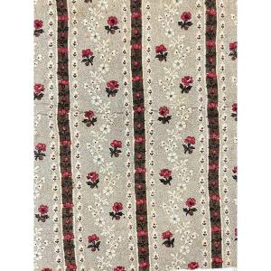 Indian With Spikes Sprinkled With Flowers Manufacture Oberkampf (?) - France Circa 1780