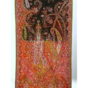 A French Cashmere "burnous" Scarf, Circa 1850