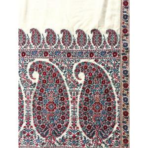 Châle cachemire Paisley, mode Empire ou Regency - Ecosse Circa 1800-1825