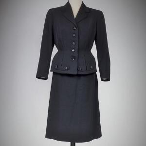 Skirt And Jacket Suit Bar Franck & Fils- Paris Circa 1945/1950