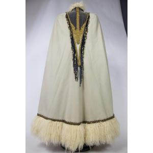 Pelisse Du Soir Griffée Emile Pingat Haute Couture En Agneau De Mongolie - France Circa 1895