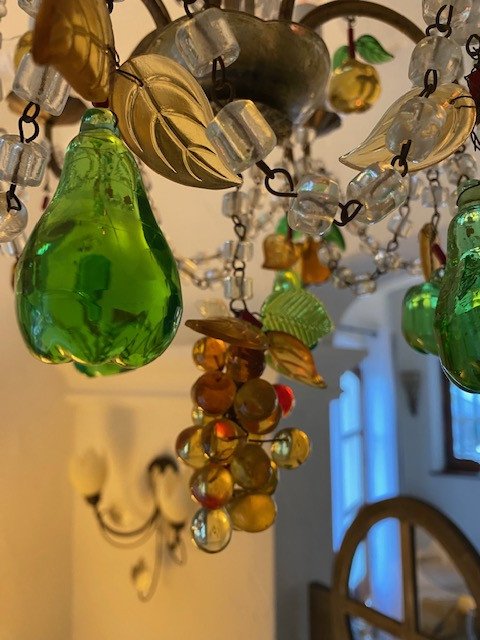 Pompei - Lustre en verre de Murano