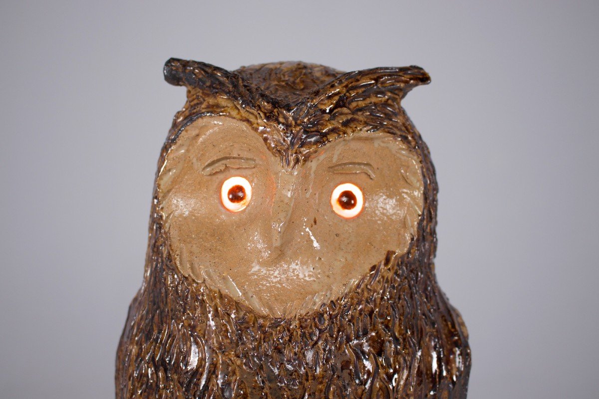 Owl Sandstone Lamp 1970.
