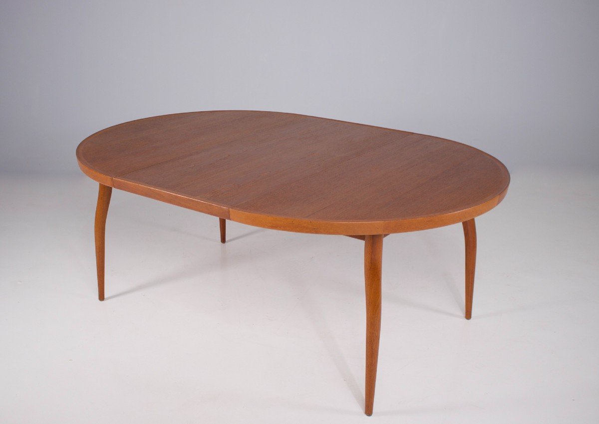 Finn Juhl: Extendable Round Table Lv-56.-photo-4